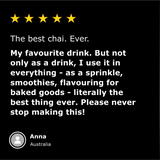 Chai Latte - Vanilla Chai Latte powder